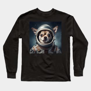 Astro Dog - Chihuahua Long Sleeve T-Shirt